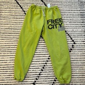 Free City large sweat pant. Size medium.